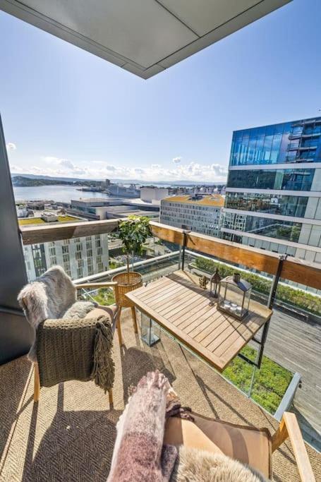 Modern 2Bed Room Sea View Apartment @ Oslo Barcode Exteriér fotografie