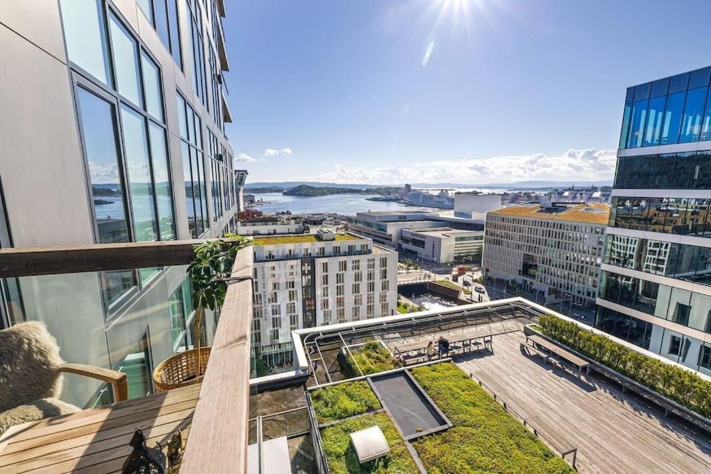 Modern 2Bed Room Sea View Apartment @ Oslo Barcode Exteriér fotografie