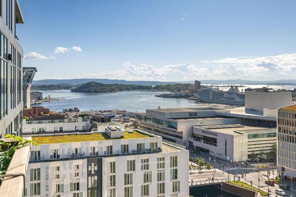 Modern 2Bed Room Sea View Apartment @ Oslo Barcode Exteriér fotografie