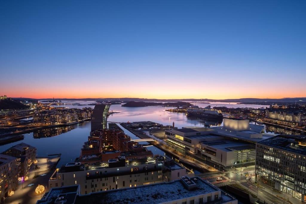 Modern 2Bed Room Sea View Apartment @ Oslo Barcode Exteriér fotografie