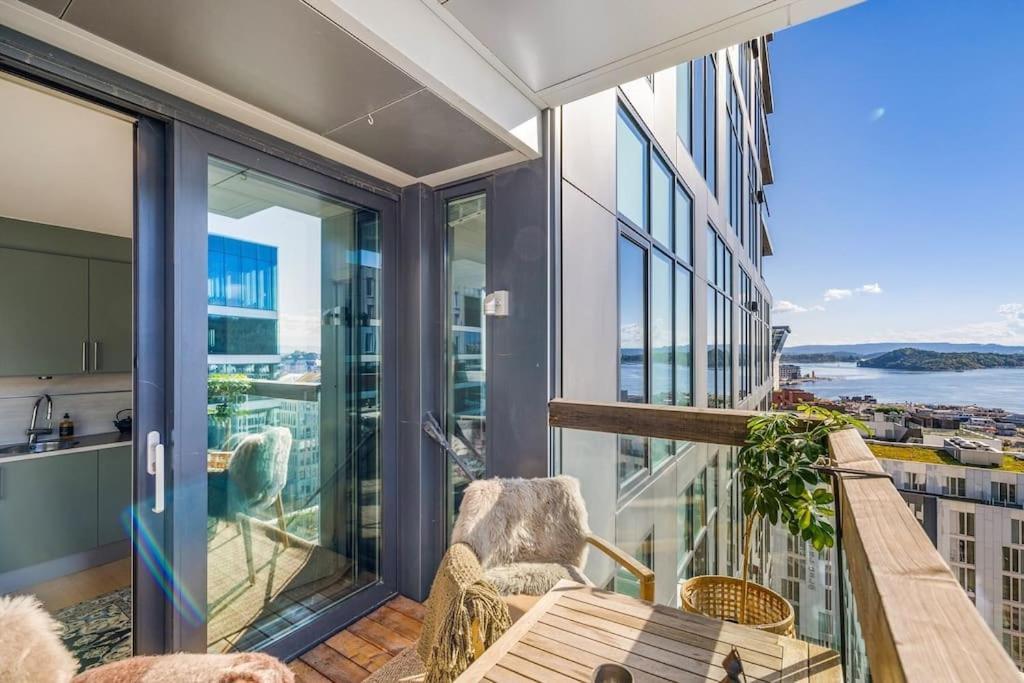Modern 2Bed Room Sea View Apartment @ Oslo Barcode Exteriér fotografie