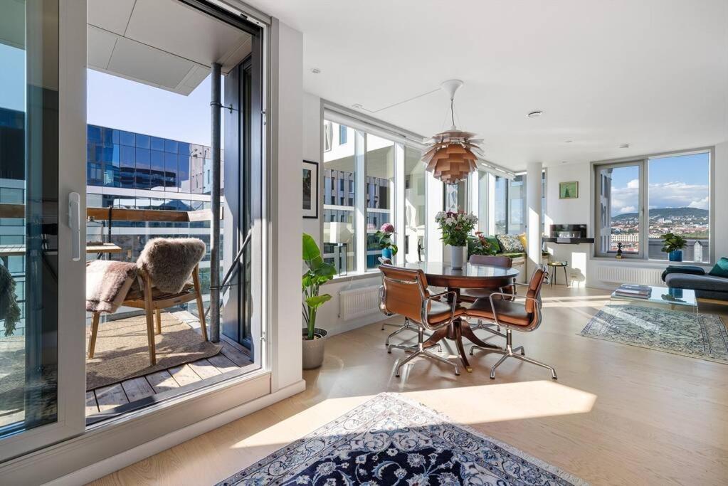 Modern 2Bed Room Sea View Apartment @ Oslo Barcode Exteriér fotografie